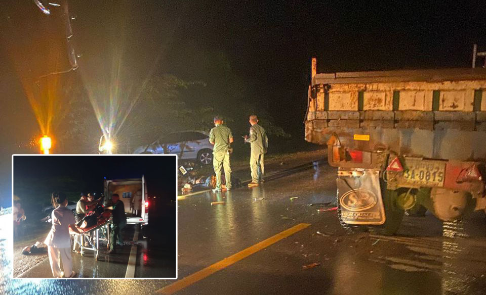 គ្រោះថ្នាក់​ចរាចរណ៍​នៅ​ក្រុងកែប បណ្ដាលឱ្យ​មនុស្ស ២ នាក់​ស្លាប់ និង​របួសធ្ងន់ ១ នាក់​