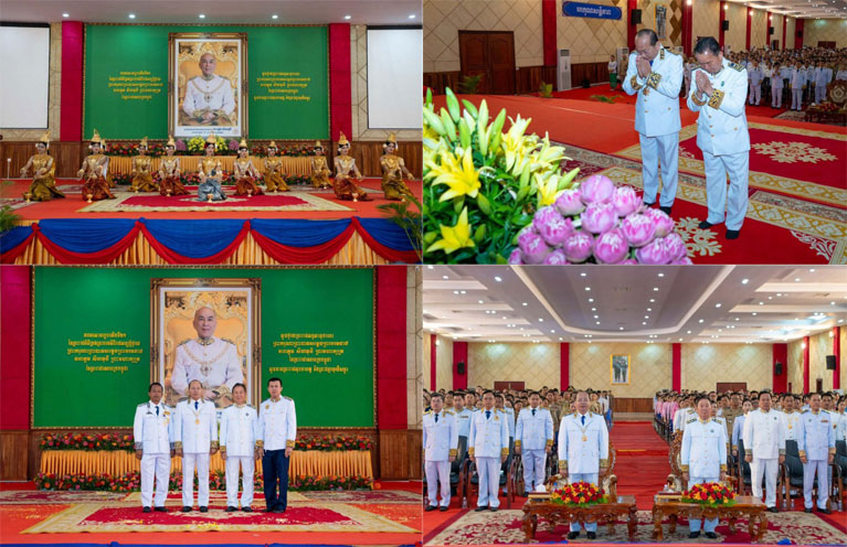 ខេត្ត​កំពត ប្រារព្ធ​ពិធី​បុណ្យខួប​លើក​ទី​២១ នៃ​ការ​គ្រង​ព្រះ​បរម​រាជសម្បត្តិ ព្រះមហាក្សត្រ​