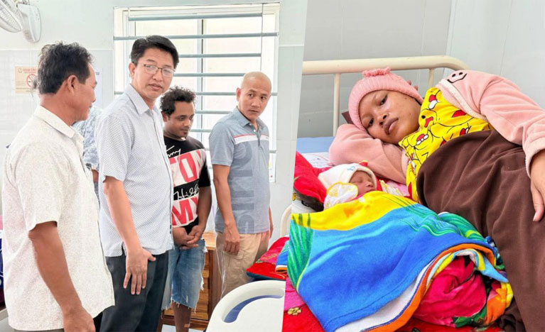 ​ឯកឧត្តម សាយ សំ​អាល់ កោតសរសើរ​អាជ្ញាធរ​ខេត្ត​កែប ចំពោះ​ការជួយ​សង្គ្រោះ​ស្ត្រី​សម្រាលកូន​បន្ទាន់​